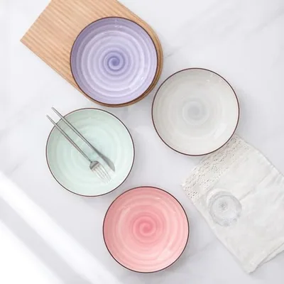 Ceramic Pasta Bowls Set 34 OZ