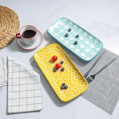 Ceramic Serving Platters: another photograph