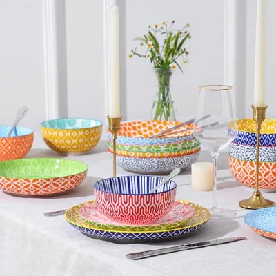 Ceramic Plates and Bowls Sets
