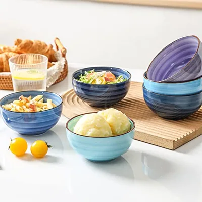 Ceramic 12 Oz Dessert Bowls Set