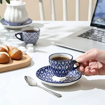 Ceramic 2 oz Espresso Cups