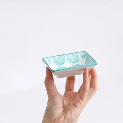 3.75 Inch Ceramic Soy Sauce Dish: another photograph