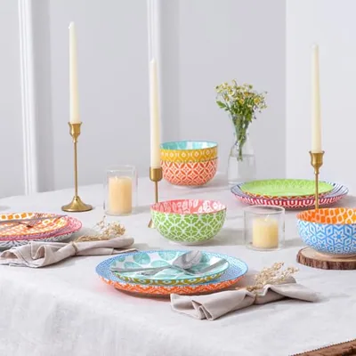 Ceramic Plates and Bowls Sets