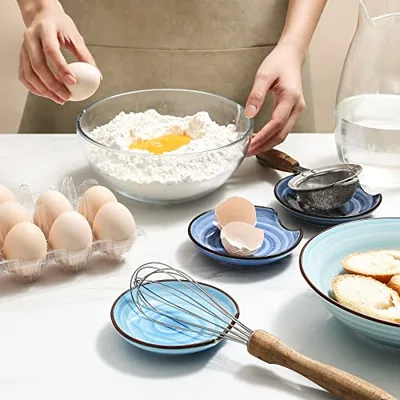 4.6 Inch Ceramic Spoon Rest for Stove Top: another photograph