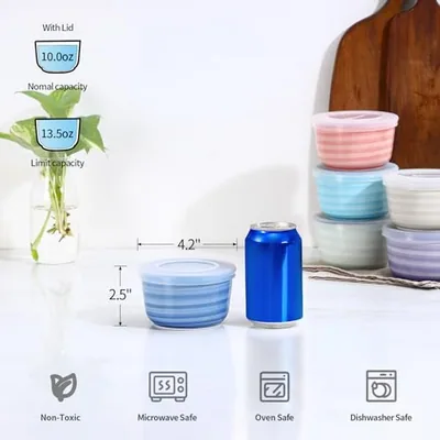 Ceramic Ramekins with Lids: another photograph