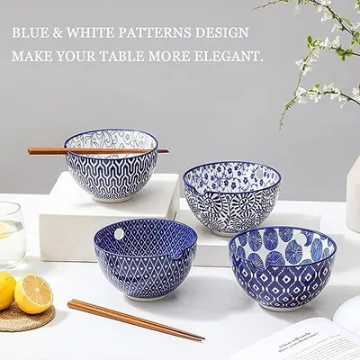 Ceramic Ramen Bowls Set