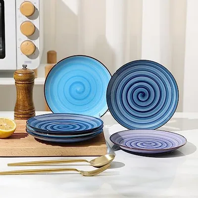 Ceramic Dessert Plates Set of 6: another photograph