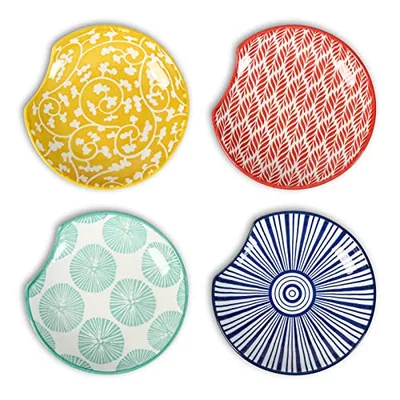 4.6 Inch Ceramic Spoon Rest for Stove Top