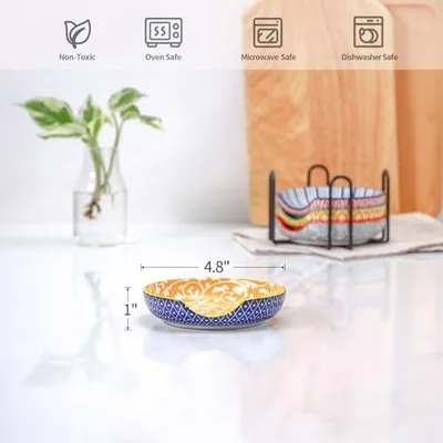 Ceramic Spoon Rest with Holder: another photograph