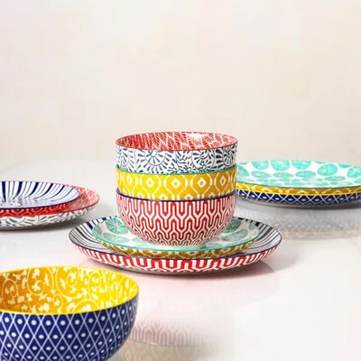 Ceramic Plates and Bowls Sets